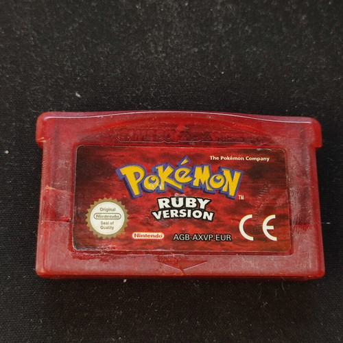 Pokemon Ruby original game Boy Advance cartridge like new