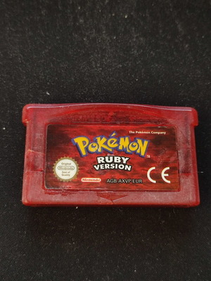 Pokemon Ruby original game Boy Advance cartridge like new