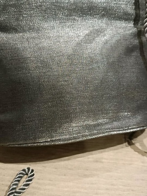 Hunter shoulder bag silver like new