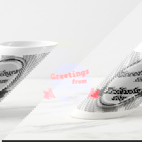 Κούπα -  Greetings from Trikala mug 11ΟΖ - Τρίκαλα - Ενθύμιον