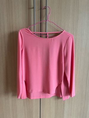 Zara blouse size M pink like new