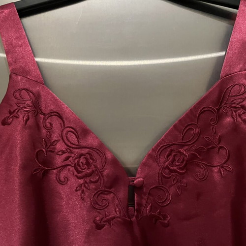 Debenhams satin texture nightdress like new, red, size S