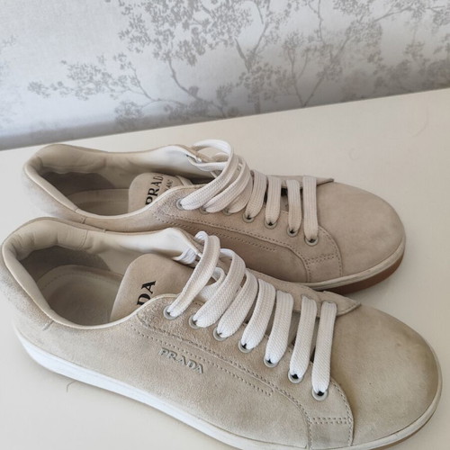 Prada Luxus Sneaker 4E3507 beige size 43 like new