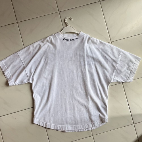 Palm Angels top new, white, size XS oversized