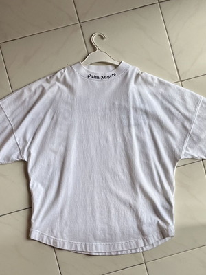 Palm Angels top new, white, size XS oversized