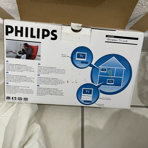 Philips Wireless TV Link SLV3220 new, image and audio transmitter
