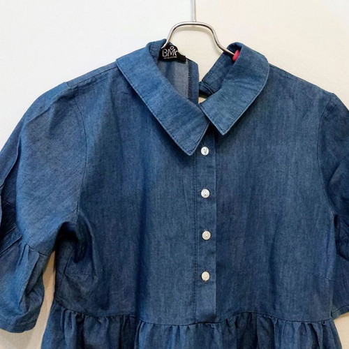 BMC denim women's dress medium like new, blue