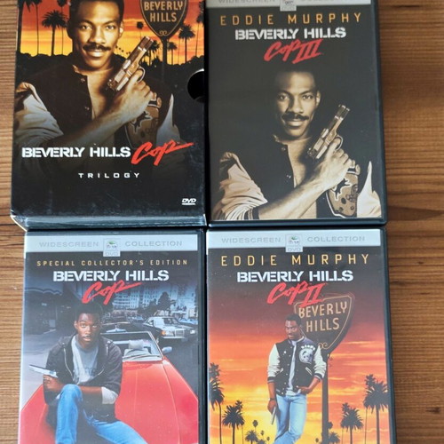 Beverly Hills Cop Trilogy DVD used with Greek subtitles