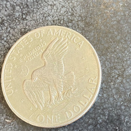 United States Dollar Eisenhower 1972 used, collectible coin