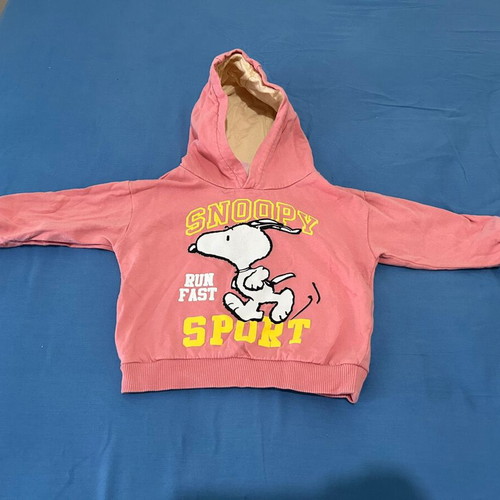 Snoopy Baby Hoodie 9-12 Months Like New
