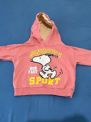 Snoopy Baby Hoodie 9-12 Months Like New