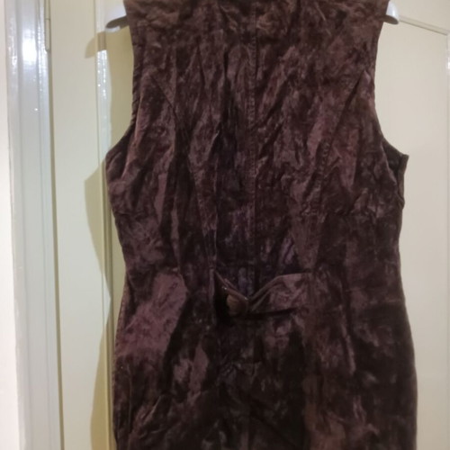 Velvet vest jacket Small size