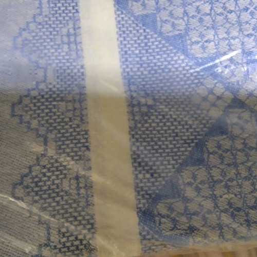Vintage linen cotton tablecloth double-sided 1.50 x 2.75 m new