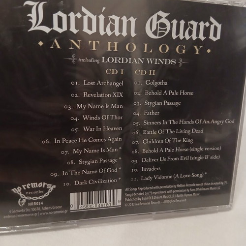 Lordian Guard Anthology Ultra Limited Edition Leather Box Set like new