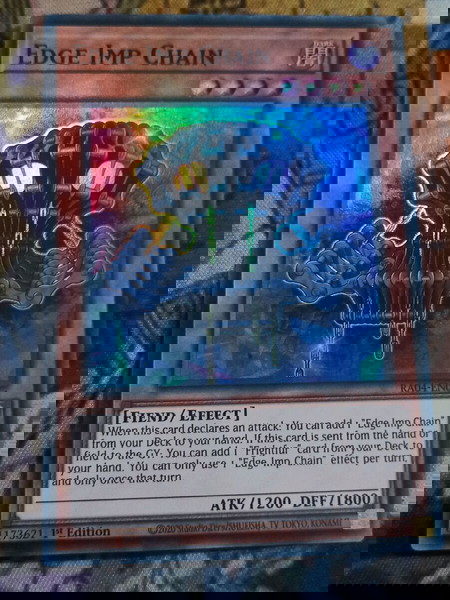 Edge Imp Chain (Super Rare, Yugioh)