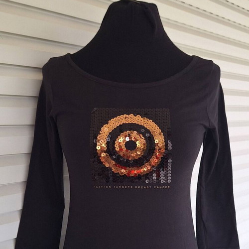 Hanes Fashion Targets Breast Cancer blouse size M like new