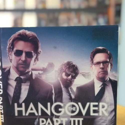 The Hangover Part III DVD used, comedy, subtitled