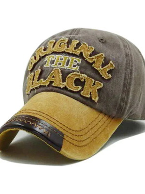 Baseball cap stonewashed cotton new