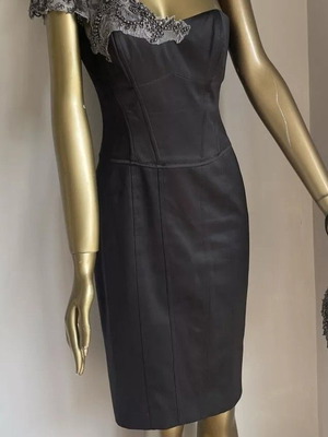 Brand new Raxevsky corset midi dress