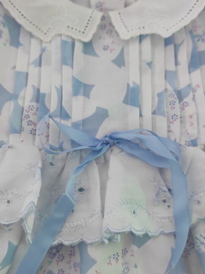 Michel Dali baby set 3–6 months, new vintage style dress with bloomer