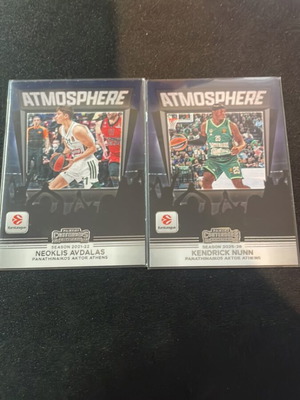 Nunn Avdalas Atmosphere basketball cards like new