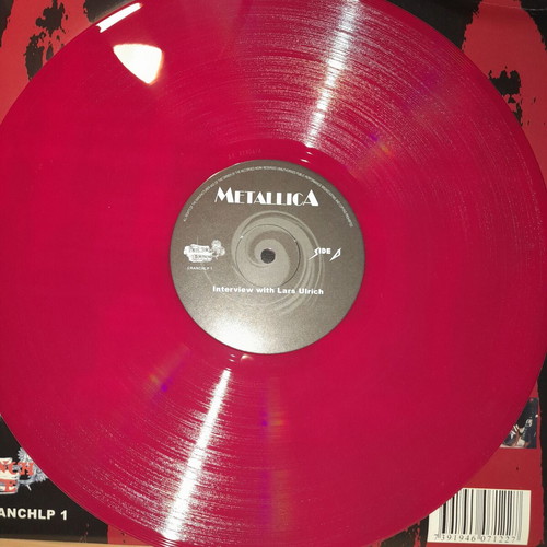 Metallica Live The Early Days LP used, rare bootleg vinyl