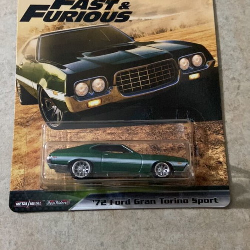 Hot Wheels Fast and Furious Ford Gran Torino toy car like new