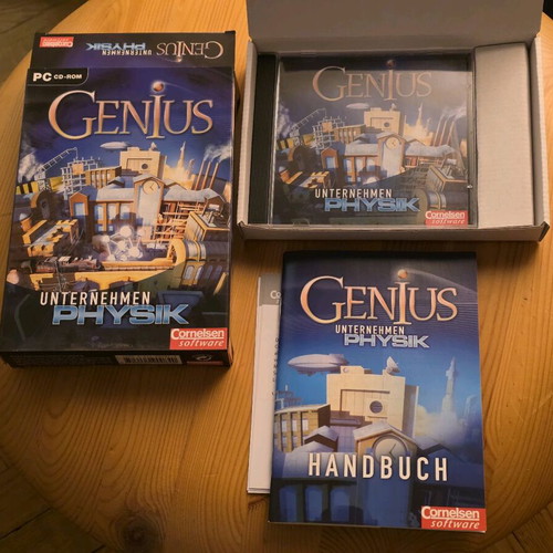 Genius: Unternehmen Physik Big Box PC game like new