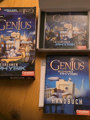 Genius: Unternehmen Physik Big Box PC game like new