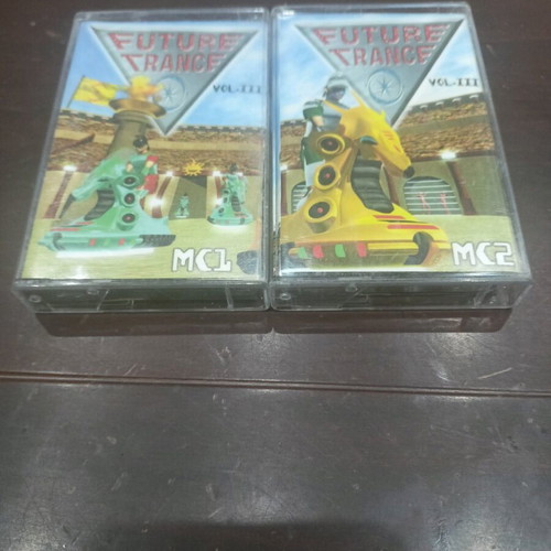 Future Trance Vol.3 cassette tapes like new, electronic genre, 2 pcs