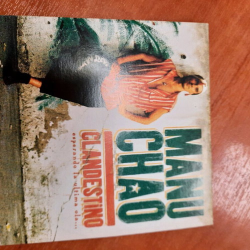 Manu Chao CD like new, contains 2 songs