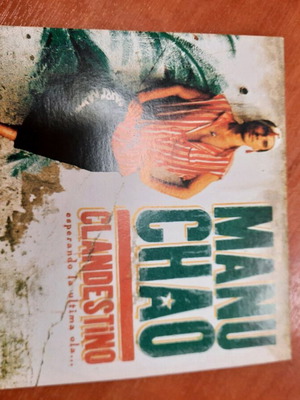 Manu Chao CD like new, contains 2 songs