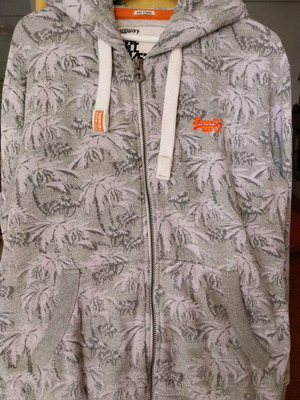 Sundry unisex zip-up sweatshirt gray like new