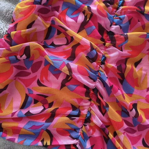 Sinsay dress multicolored like new, size L
