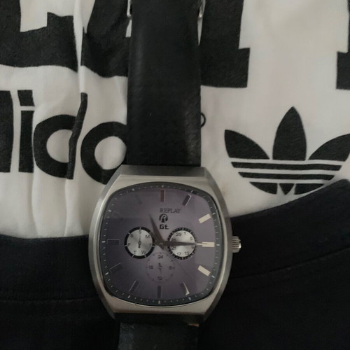 Adidas and Nike T-shirts Large with Replay watch like new