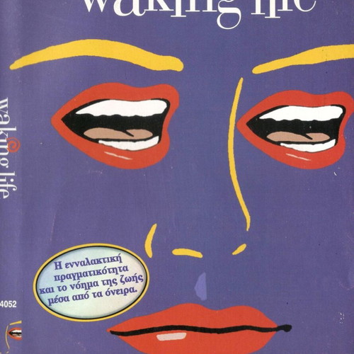 Waking Life DVD used, animated fantasy drama with subtitles