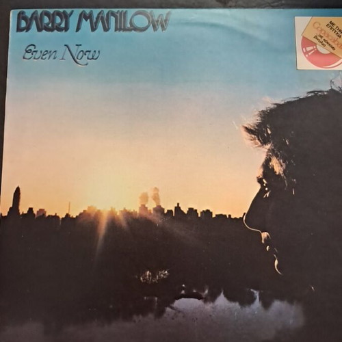 Barry Manilow Even Now Arista Records vinyl