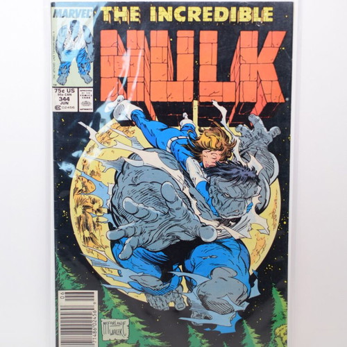 The Incredible Hulk #344 used comic Marvel Comics 1988