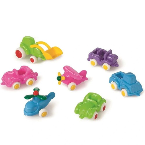 Viking toy cars set of 7 mini vehicles