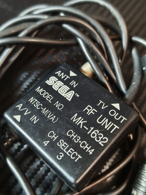 Sega Genesis Mega Drive RF Unit Switch Box Cable MK-1632 NTSC-M