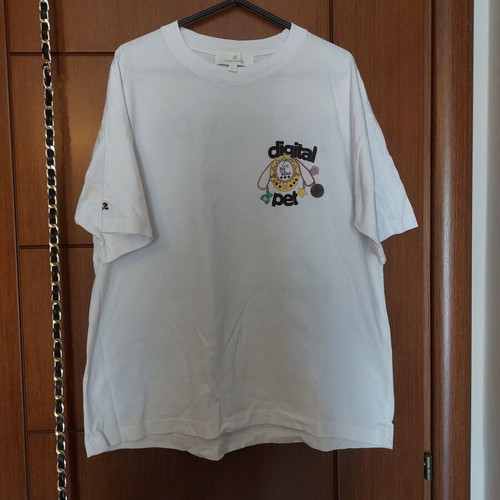 Pull & Bear oversized white T-shirt, size M