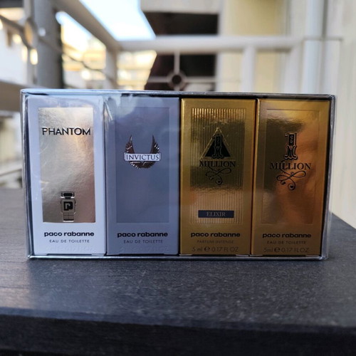 Paco Rabanne miniature perfume set brand new, 4 pieces 5 ml