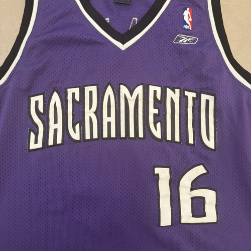 Peja Stojakovic NBA Sacramento Kings Retro Jersey Reebok XXL used