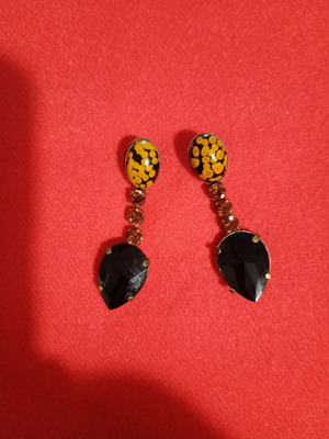 Dimitriadis earrings like new, hanging 6 cm