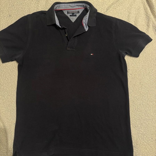 Tommy Hilfiger men's polo shirt like new, dark blue, size L