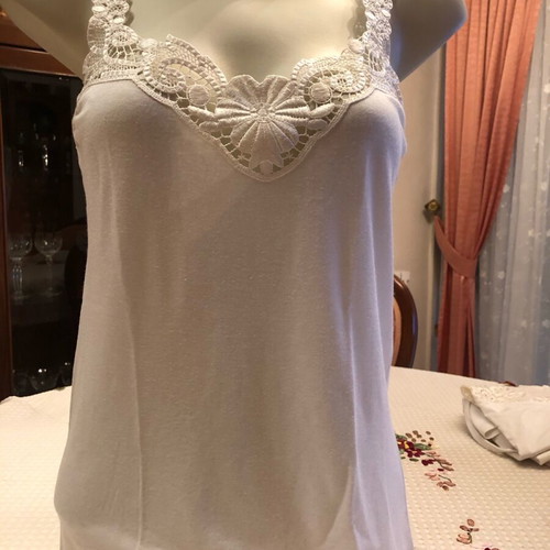 Lace Tops A-Style new, white
