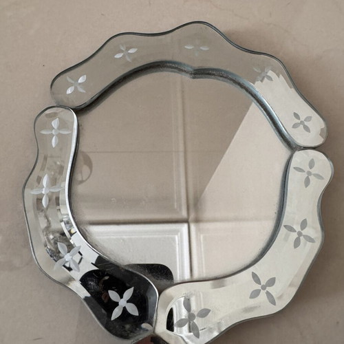 Venetian Hand Mirror like new from Zara Home