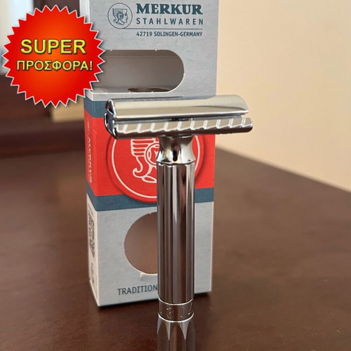 Merkur 500c Chrome/Bright Progress Adjustable Safety Razor like new