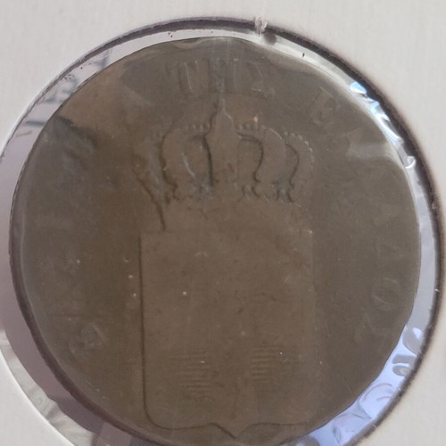 Ellas Othon 10 Lepta 1837 used