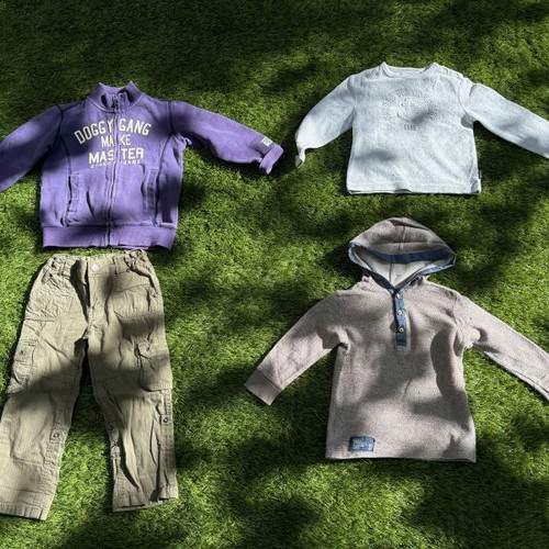 Clothing set used, pack of 9 for boy 18-24 months